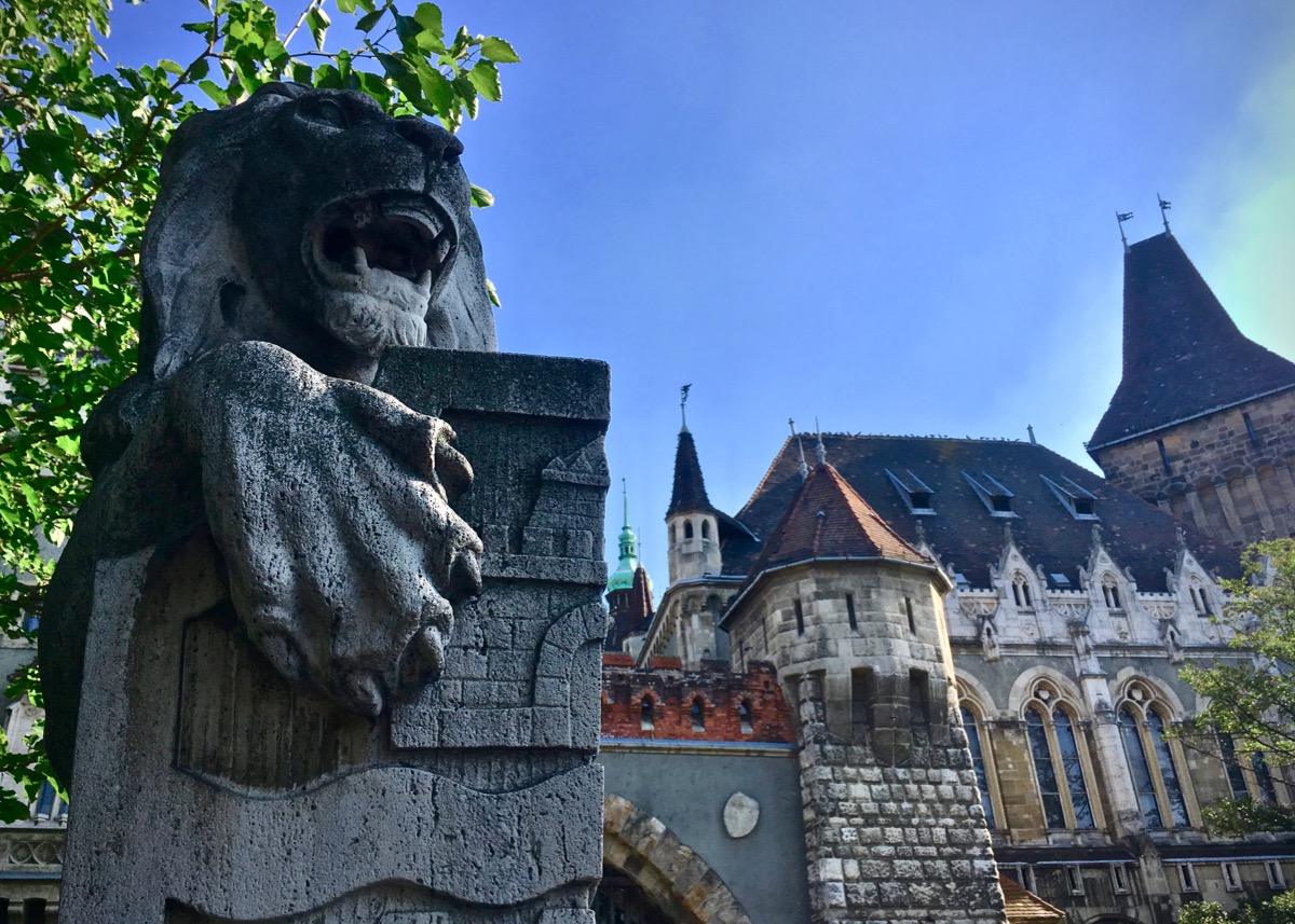 Vajdahunyad Castle gates