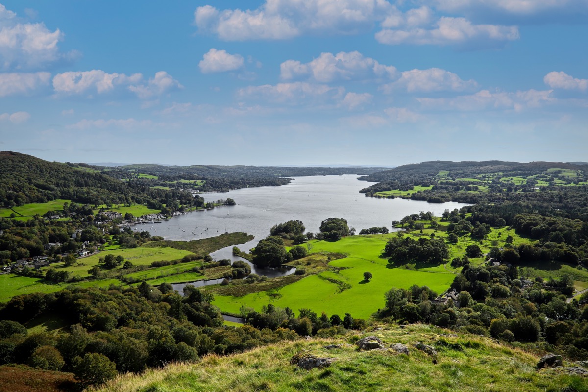 Lake Windermere from Gilbert Scar