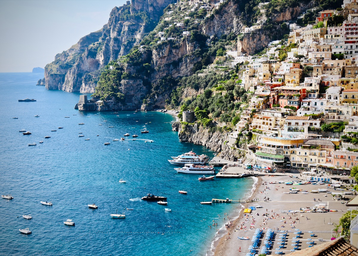 Positano seafront