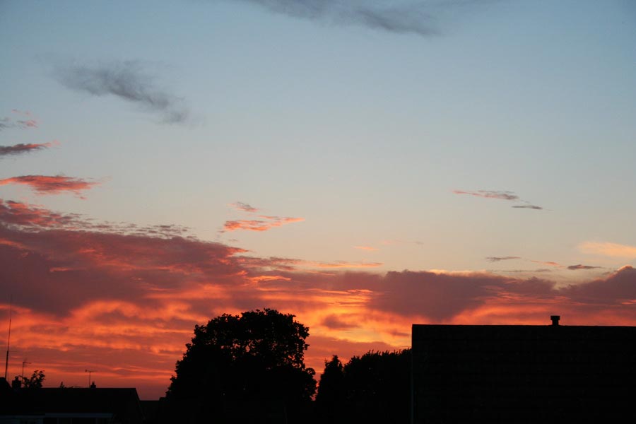 Sunset Over Alsager