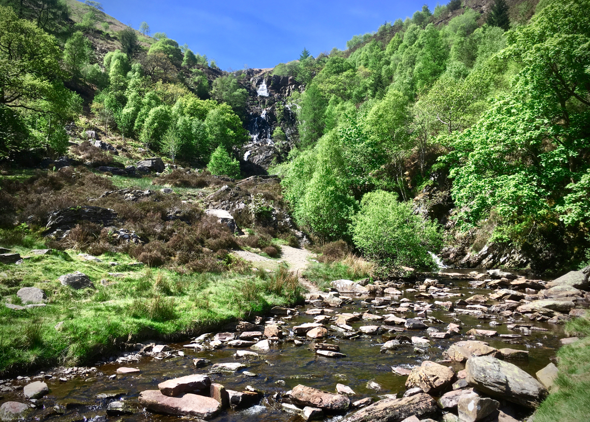 Rhiwargor Waterfall