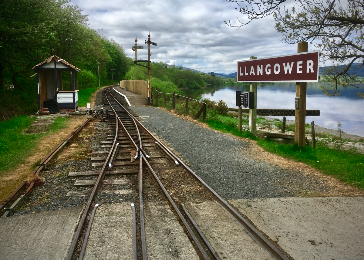 Llangower station, Bala Lake Railway